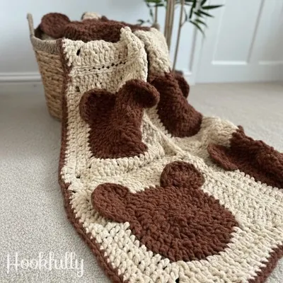 Cocoa Bear Blanket