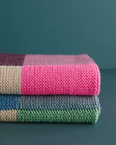Color Study Blanket in Daily Wool Worsted