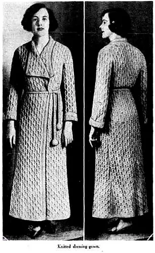 Cosy Dressing-gown for Winter Wear
