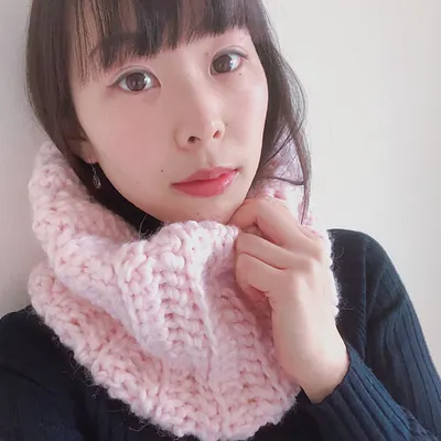 Cotton Candy Cowl