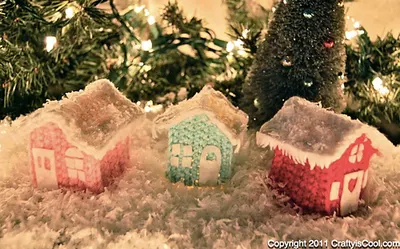 Crafty Christmas Cottage Amigurumi