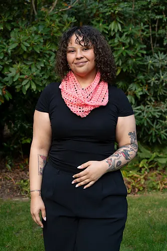 Crisscross Lace Cowl