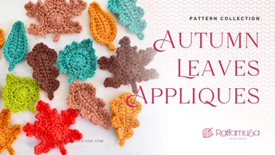 Crochet Autumn Leaves Pattern Collection