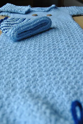 Crochet baby sleep gown for newborn