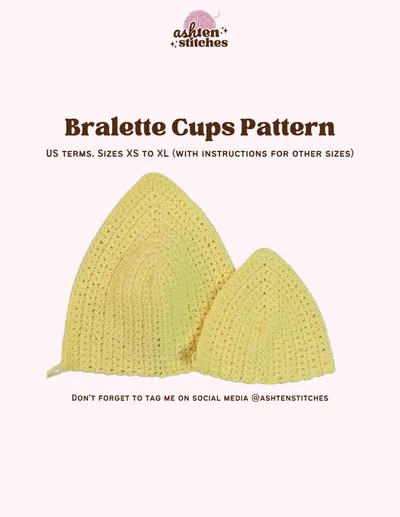 Bralette Cups Pattern