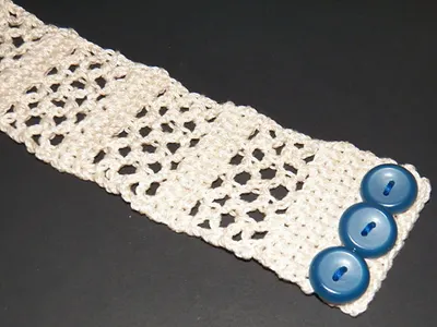 Crochet Cuff Bracelet