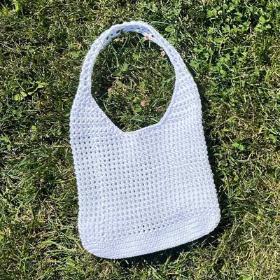 Crochet Mesh Tote Bag
