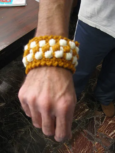 Crocheted Bangle