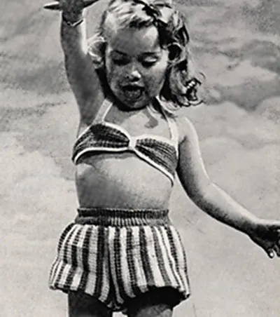 Crocheted Sun Suit #5312