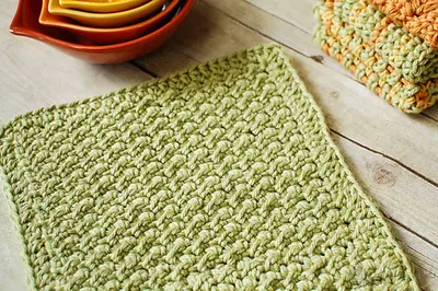 Crunchy Stitch Dishcloth