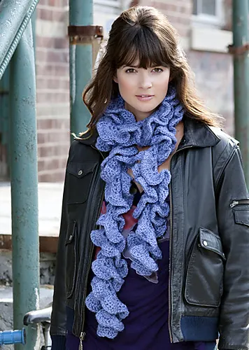 Curly Swirly Scarf
