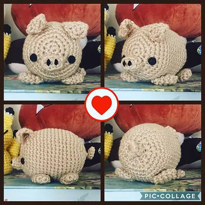 Cute Pig Amigurumi