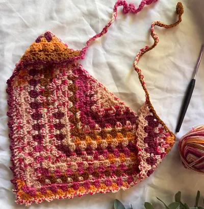 Daily Bandana: The BEST Quick and Easy Crochet Bandana Pattern