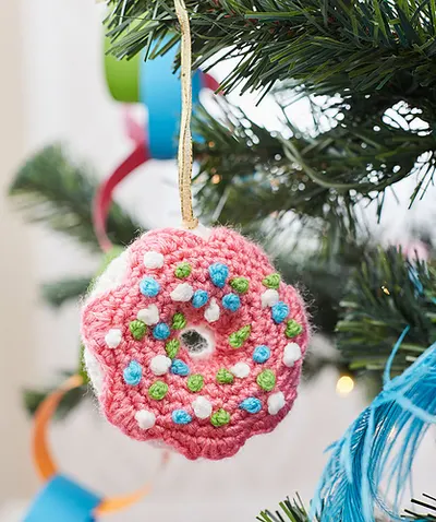 Dangling Donut Ornament