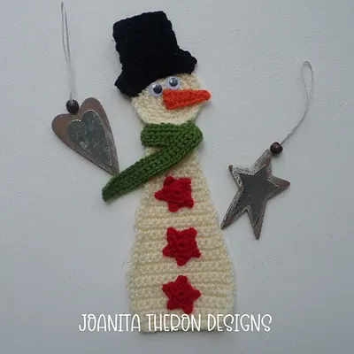 Dashing Snowman Applique