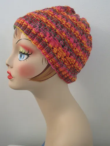 Dimpled Eyelet Hat