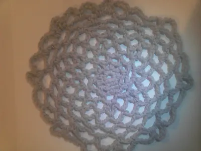 DIY Easy Crochet Spiderweb