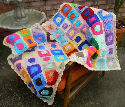 Do It Your Way Scrap Afghan