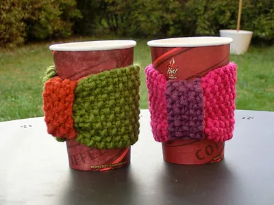 Dolores - Cup Cosy, Bracelet or Headband