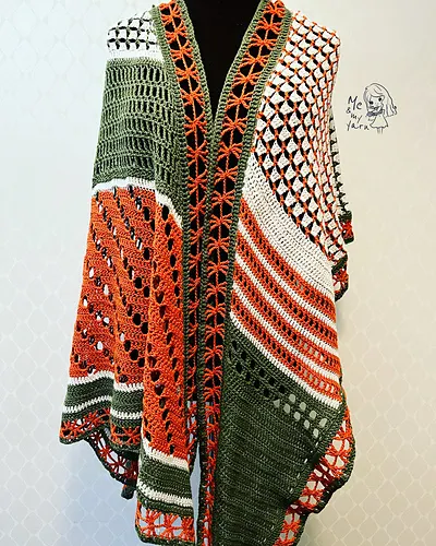 Down the rabbit hole shawl