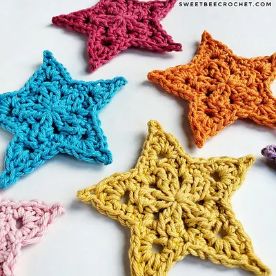 Dreamy Crochet Star Motif