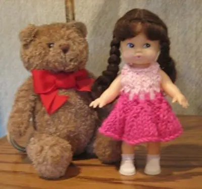 Dress for 6 3/4 inch Doll