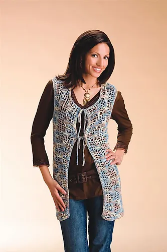 Earthy Glow Tunic Vest