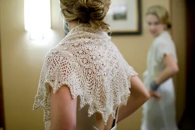 Echo Flower Shawl