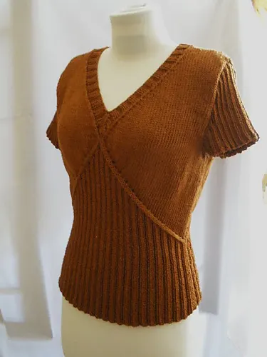Empire Rib Knit Top