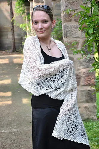 Estonian Stole - Star Blossom