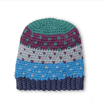 Fair Isle Crochet Hat
