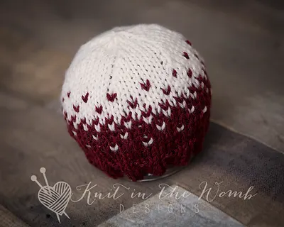 Fair Isle Ombre Beanie