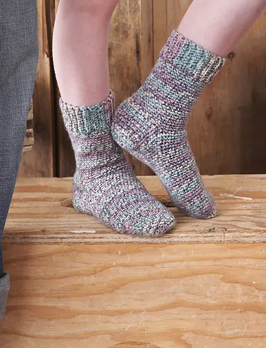 Family Crochet Socks (top down)