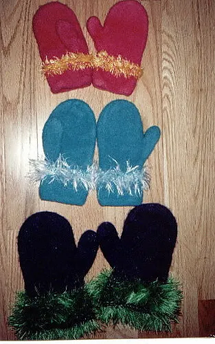 Fancy Felted Mittens