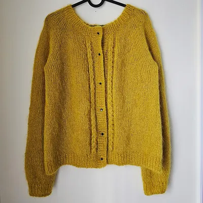 Feather Cardigan