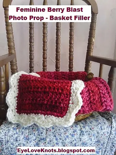 Feminine Berry Blast Photo Prop Basket Filler