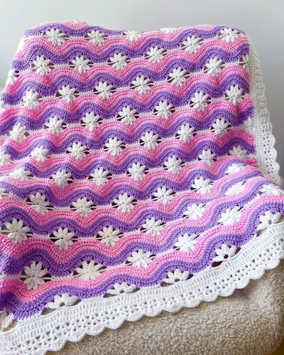 Field of Daises Blanket