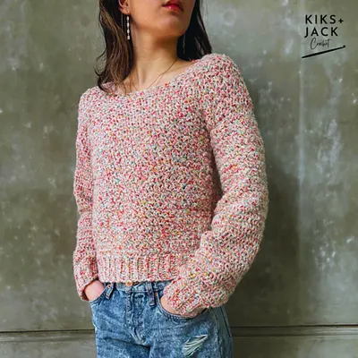 Field of Flowers Light Sweater