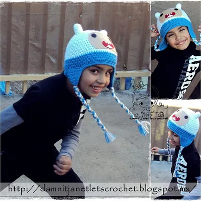 Finn the Human Earflap Beanie