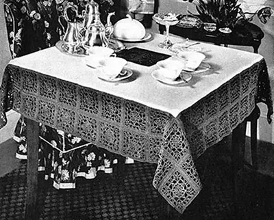 Five o'Clock Tablecloth #7154