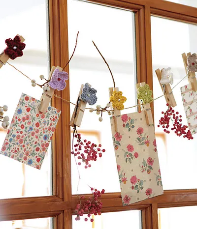 Flower Accessories (Clothespins, Brooch, Hair comb)