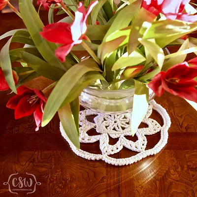 Flower Mandala Centerpiece