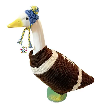 Football Fan Goose Sweater