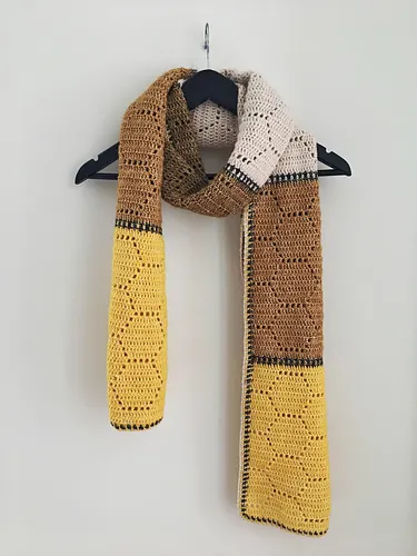 For My Friend the Beekeeper Scarf