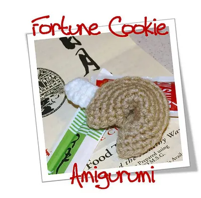 Fortune Cookie Amigurumi