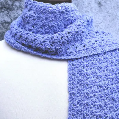 Free Lacy Crochet Scarf Pattern