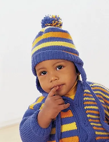 Funny Stripes Set: Hat