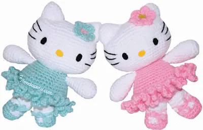 Gatita Hello Kitty Bailarina