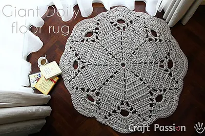 Giant Doily Rug