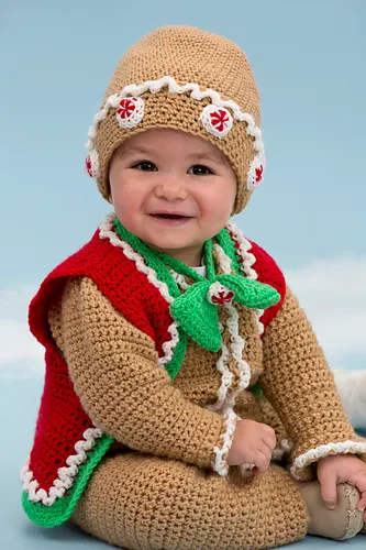Gingerbread Baby Set